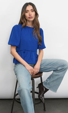 Lou Peplum Top