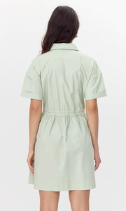 Rita Poplin Waist Tie Shirt Dress