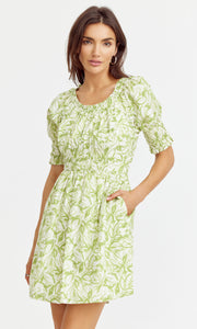 Rendy Puff Sleeve Dress