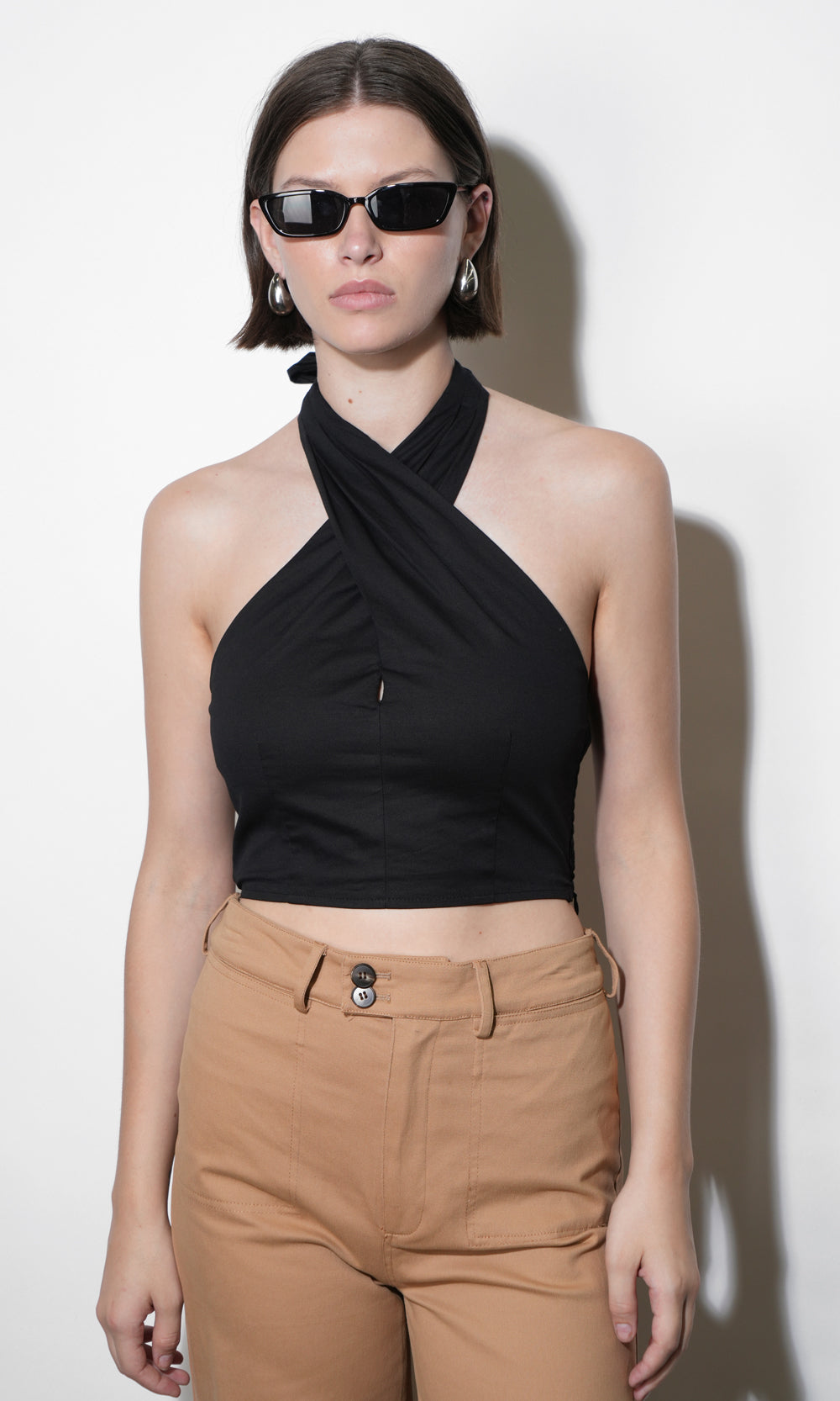 Melody Cotton Halter Top