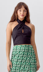 Melody Cotton Halter Top