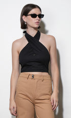 Melody Cotton Halter Top