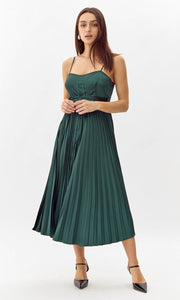 Rita Pleated Midi Dress