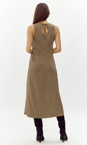 Trina Satin Midi Dress