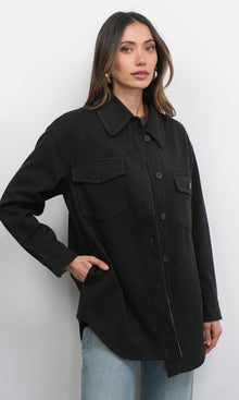 Aly Glen Plaid Cozy Soft Shirt Jacket