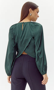 Nadia Balloon Sleeve Blouse