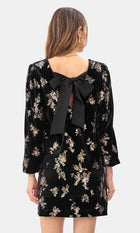 Helena Velvet Sequin Mini Dress