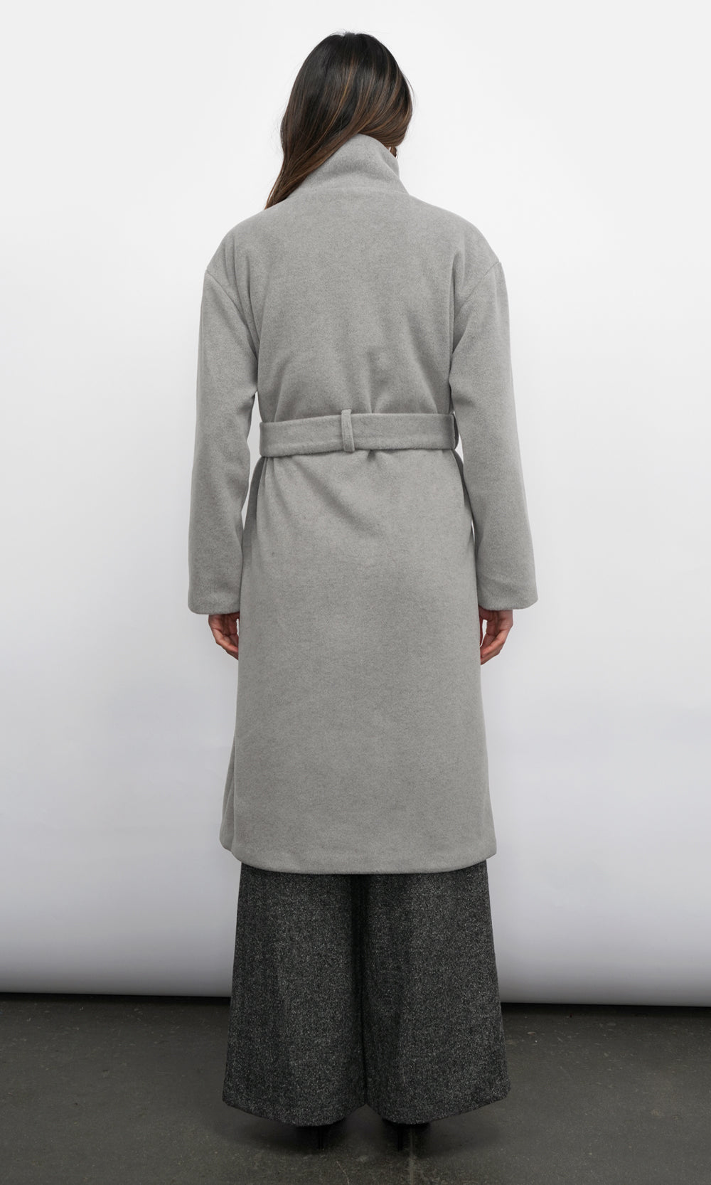 THE ONENESS ワンネスRecycle FleeceハオリGRAYコート THE ONENESS - Recycle Fleece HAORI / リサイクルフリース ハオリ