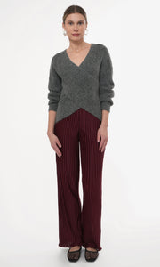 Randal Pleated Wide Leg Pant