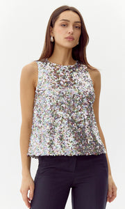 Alma Sequins Top