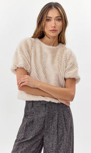 Isla Faux Fur Cozy Top