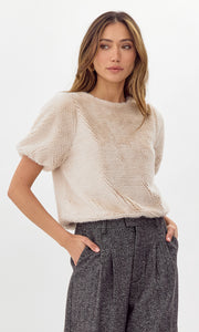 Isla Faux Fur Cozy Top