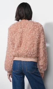 Imani Shaggy Rib Hem Jacket