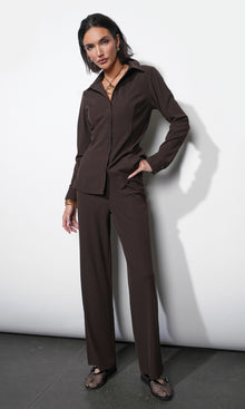 Quinn Rib Knit Pull Up Pant