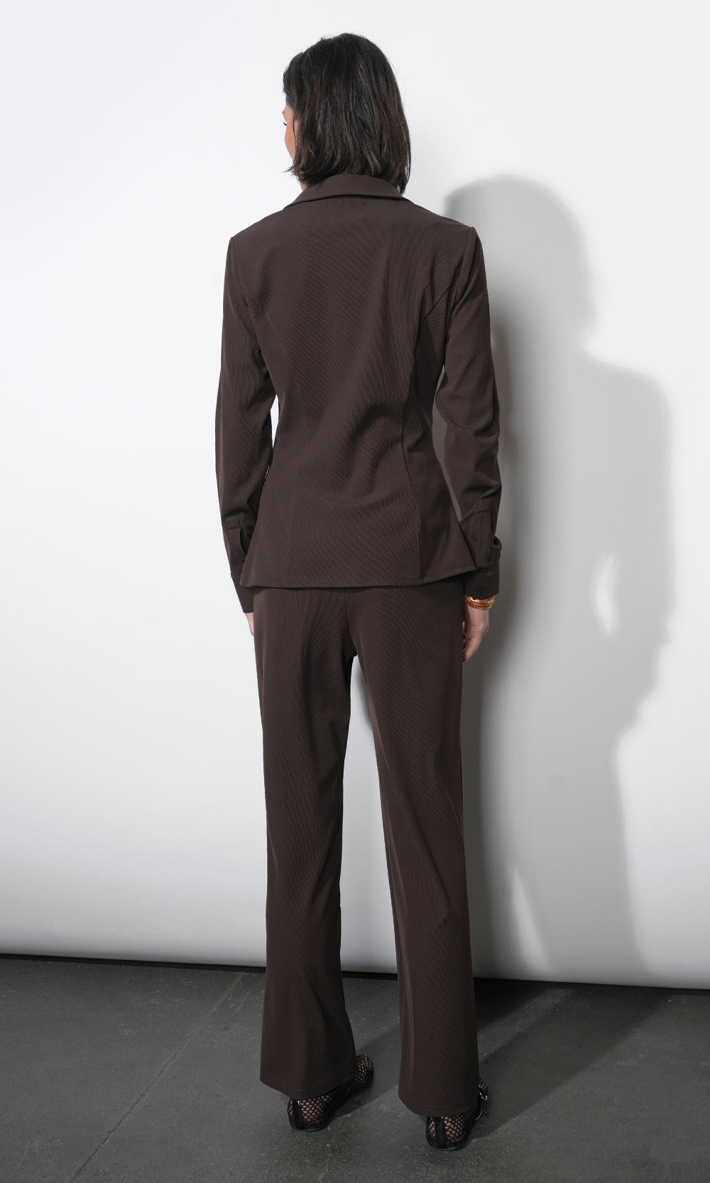 Quinn Rib Knit Pull Up Pant