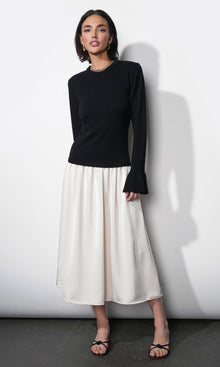 Jovie Twofer Sweater Midi Dress