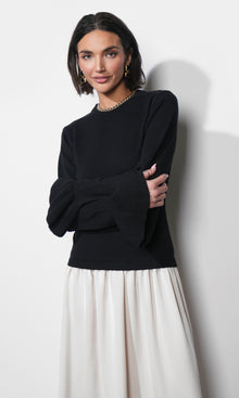 Jovie Twofer Sweater Midi Dress