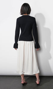 Jovie Twofer Sweater Midi Dress