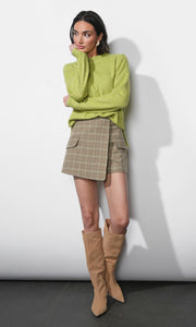 Lucia Rib Pullover Sweater Top