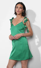 Maya Mini Slip Dress w/ Lily Accent Straps