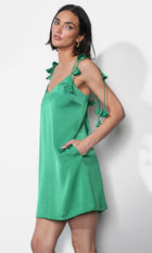 Maya Mini Slip Dress w/ Lily Accent Straps