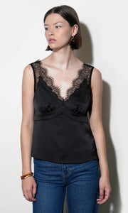 Isis Lace Detail Satin Cami