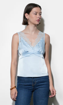 Isis Lace Detail Satin Cami
