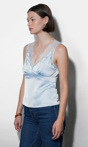 Isis Lace Detail Satin Cami