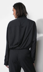 Ina Button Up Cropped Shirt