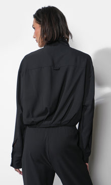 Ina Button Up Cropped Shirt