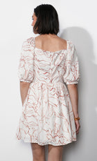 Liz Puff Sleeve Mini Dress