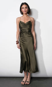 Leah Jewel Strap Slip Dress