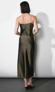 Leah Jewel Strap Slip Dress