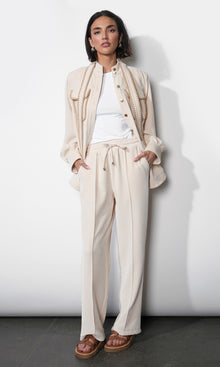 Marli Oversized Embroidered Shacket