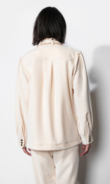 Marli Oversized Embroidered Shacket