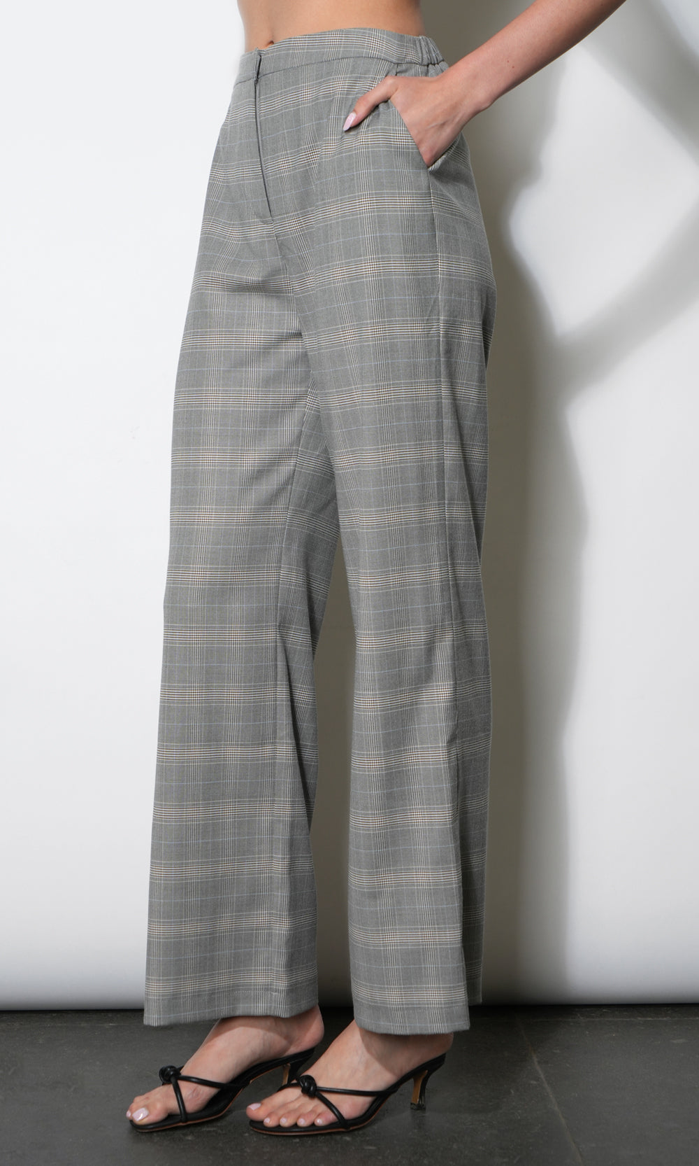 Arden Drawstring Wide Leg Trousers