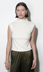 Paloma Funnel Neck Knit Top