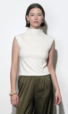 Paloma Funnel Neck Knit Top