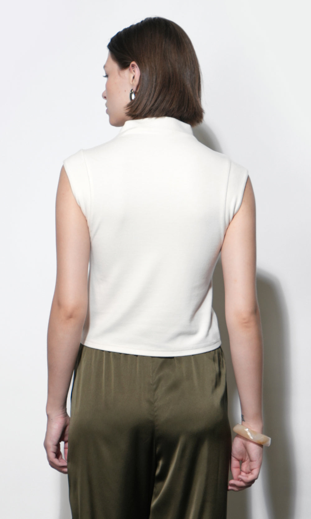 Paloma Funnel Neck Knit Top