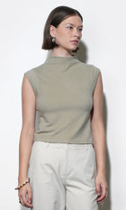 Paloma Funnel Neck Knit Top