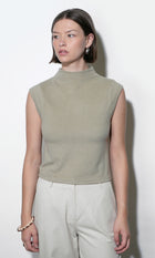 Paloma Funnel Neck Knit Top