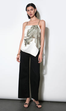 Lennon Side Tie Asymmetric Cami Top