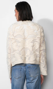 Sutton Open Crochet Cardigan