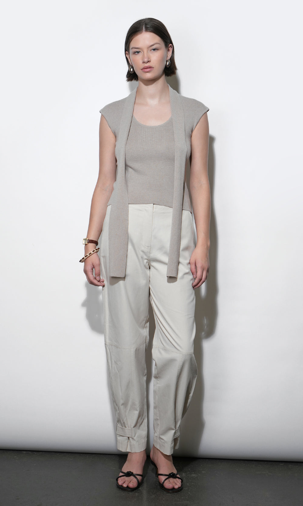 Hannah Scarf Knit Top