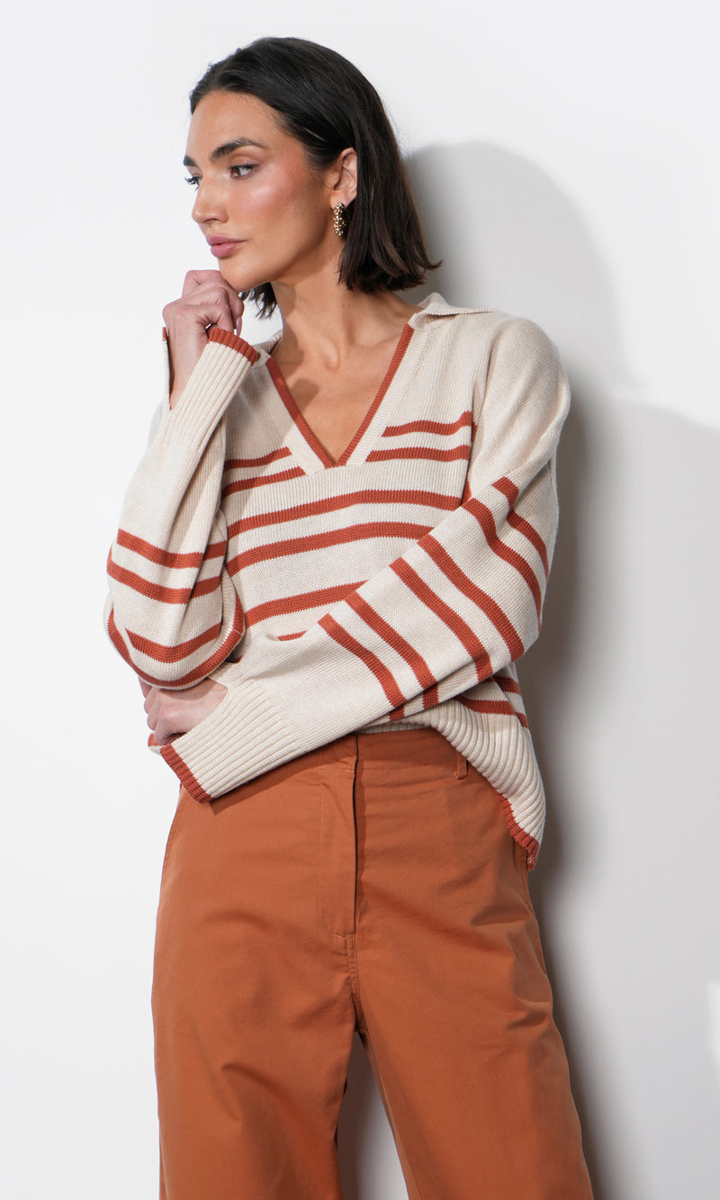 Sawyer Stripe Sweater