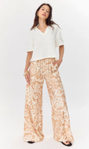 Chelly Textured Pullover Boxy Polo Shirt