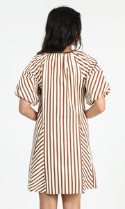 Sierra Stripe Easy Shift Dress
