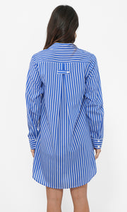 Nanda Bold Stripe Tunic Shirtdress