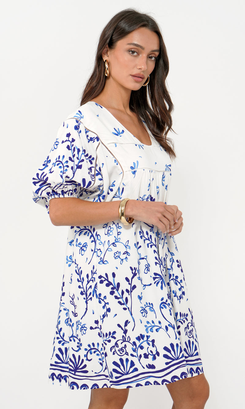 Nanci Popover Mini Dress