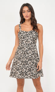 Britt Sweetheart Neck Mini Dress